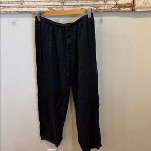 LilySilk Lily Silk Men's Black Mulberry Silk Pajamas Pants
